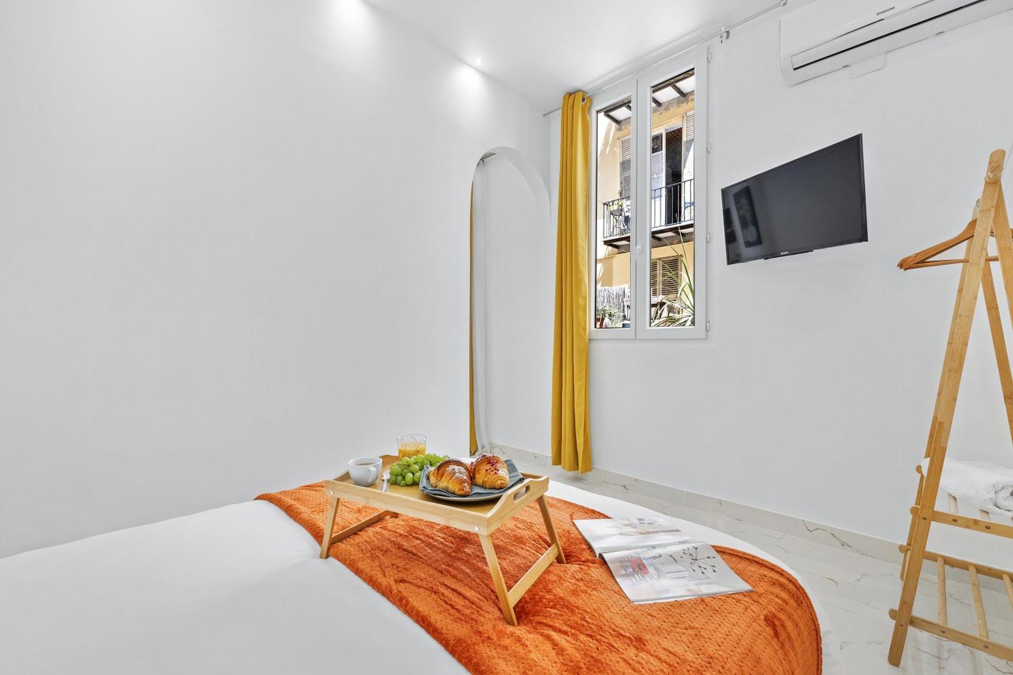 2 Rooms - Hyper Centre - Air-Conditioned - Terrace - Quiet - Tramway - Equipped Kitchen - Wifi Νίκαια Εξωτερικό φωτογραφία